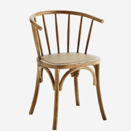 Naturel houten stoel Madam Stoltz
