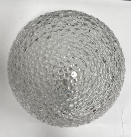 Vintage plafonnière bubbelglas Helena Tynell