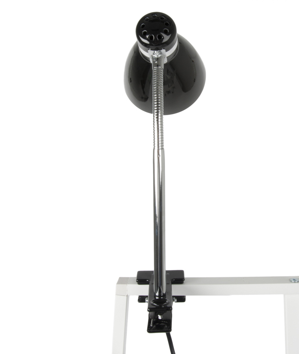 Cliplamp "Study" zwart