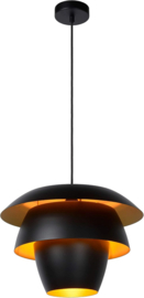 Hanglamp Pineapple zwart-goud