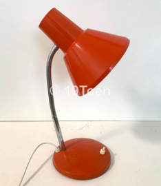 Bureaulamp oranje-rood