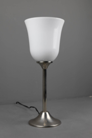 Bedlamp omhoog + tulpglas