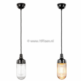 Hanglamp bakeliet Persglas