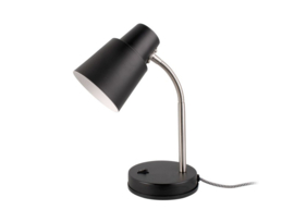 Bureaulamp "Scope" mat zwart