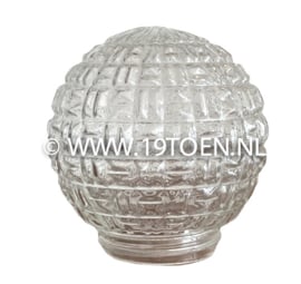 Vintage schroefbol "kristal" maat M (2x)