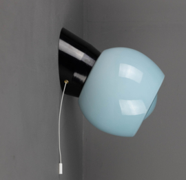 Wandlamp Thabur Bol Knop blauw