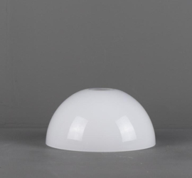Glas Halve bol opaal 18cm.