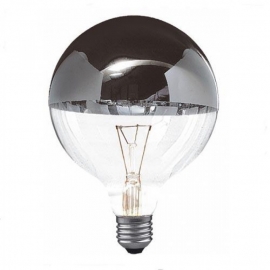 Kopspiegel globelamp 125mm 40w