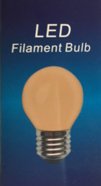 LED kogellamp 2w flame