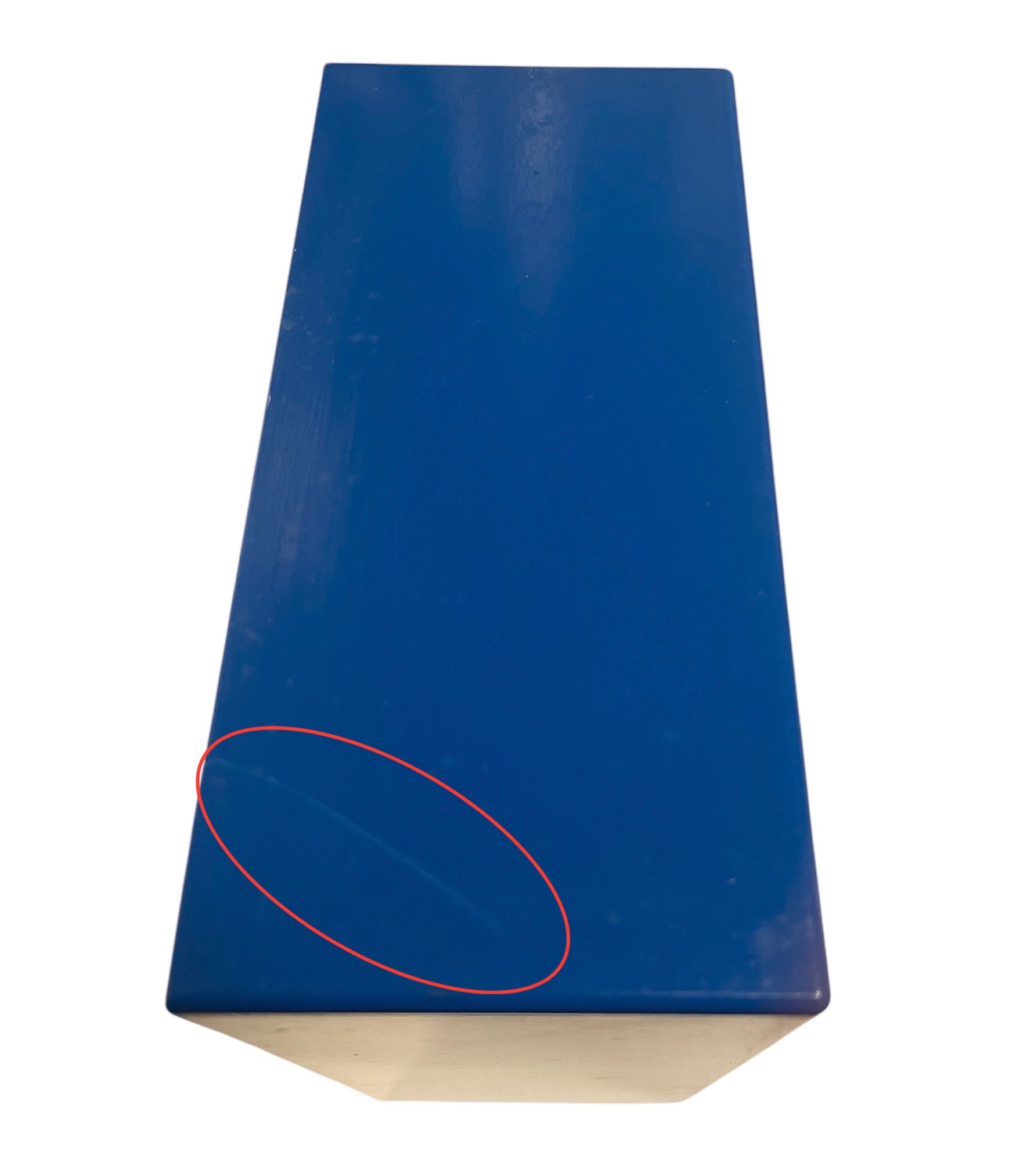 Schroefbol houder maat M blauw