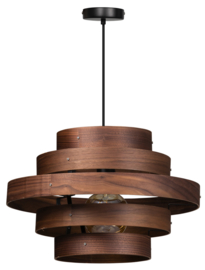 Hanglamp Wood 5-rings