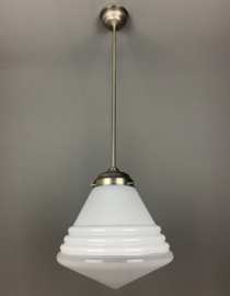 Hanglamp Luxe schoollamp L met lichtvenster