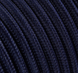 Textielsnoer d.blauw