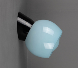 Wandlamp Thabur Bol Knop blauw