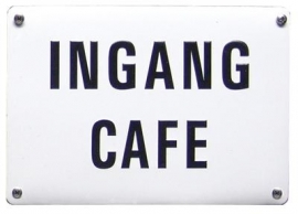 Ingang cafe