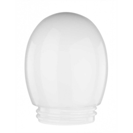 Schroefglas opaal maat M
