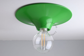 Conische wand- of plafondlamp groen