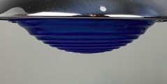 Diffuser blauw 'Solarsol' voor Solere lamp