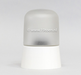 Schroefglas gematteerd helder maat S