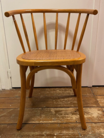 Naturel houten stoel Madam Stoltz