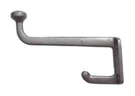 Long neck hook, zilvergrijs