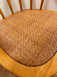 Naturel houten stoel Madam Stoltz