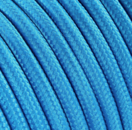 Textielsnoer blauw