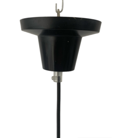 Hanglamp geplooid glas mat opaal