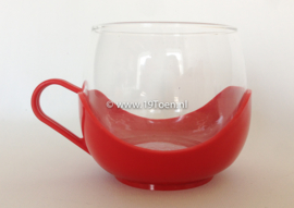 Theeglas rood