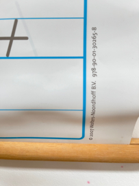 Schoolkaart "schrijven op de basisschool"