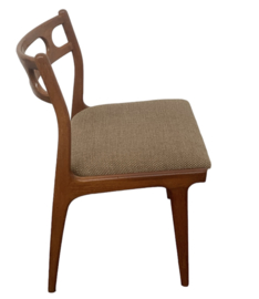 Set van 3 Deense stoelen Johannes Andersen model 138