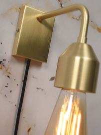 Wandlamp Madrid goud