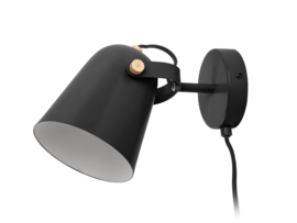 Wandlamp "Steady" zwart