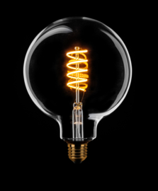 3-standen LED spiraal 125mm helder 1800K