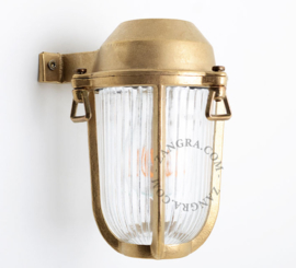 Wandlamp messing waterdicht