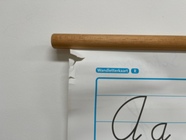 Schoolkaart "schrijven op de basisschool"