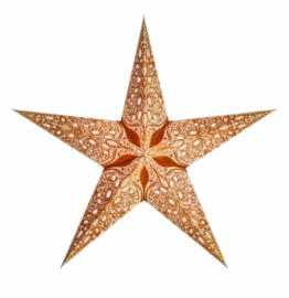 Kerstster Raja koper small 45cm
