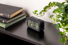 Wekker alarm clock zwart