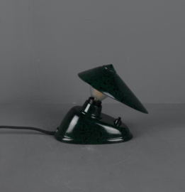 Tafel- en wandlamp bakeliet groen-zwart S