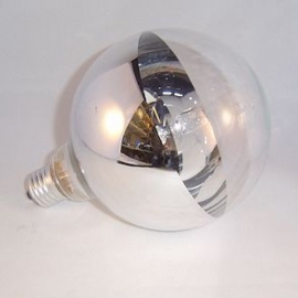 Bodemspiegel globelamp 125mm 40w