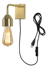 Wandlamp Madrid goud