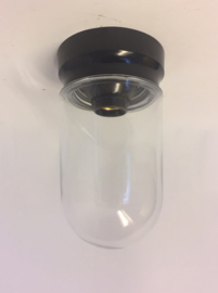Plafonnière Helderglas + Bakeliet L