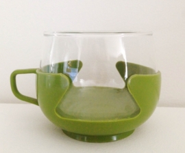 Theeglas groen
