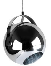 Hanglamp `Bebop` XL chroom