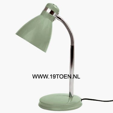 Bureaulamp "Study" groen Leitmotiv verlichting