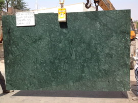 Vloertegel  marmer Verde Mare groen 1400x700x20mm glanzend Prijs per m2