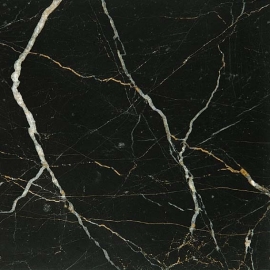 Plint marmer Nero Marquina zwart  600x80x10 mm glanzende voorkant Prijs per strekkende meter