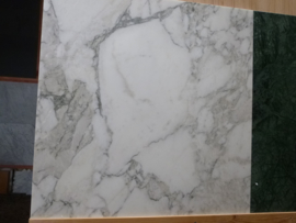 Vloertegel  marmer Carrara Arabescato Vagli 610x610x10 mm mat gezoet met strakke kanten Prijs per m2