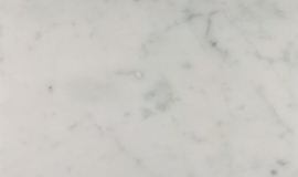 Plint marmer Carrara met Ader lengte circa 1000 x 100 x 10 mm mat gezoet Prijs per strekkende meter