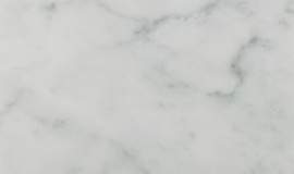 Plint marmer Carrara met Ader lengte circa 1000 x 100 x 10 mm mat gezoet Prijs per strekkende meter